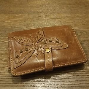 Fossil butterfly brown wallet